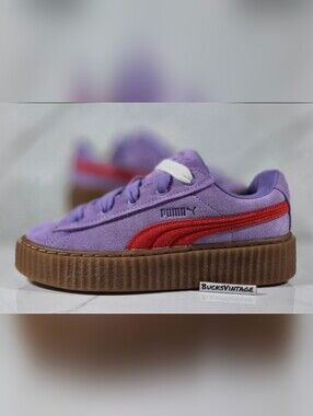 Puma Fenty Rhianna Creeper Phatty Lavender Alert Red 399332-03 NEW Womens Sizes